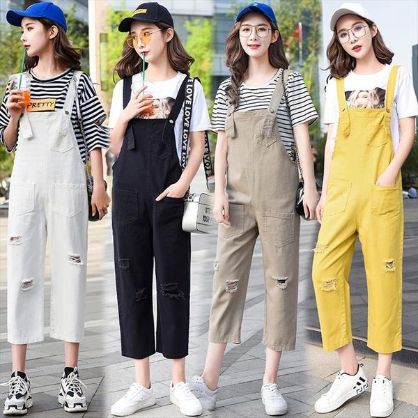 hole ripped jeans streetwear women jumpsuits strap denim overalls suspenders bodycon khaki yellow black white
hole ripped jeans streetwear women jumpsuits strap denim overalls suspenders bodycon khaki yellow black white