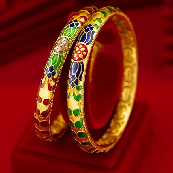 retro ethnic style wedding bangle bracelet women jewelry 18k yellow gold filled dubai engagement female gift engagement accessories, Black
retro ethnic style wedding bangle bracelet women jewelry 18k yellow gold filled dubai engagement female gift engagement accessories, Black