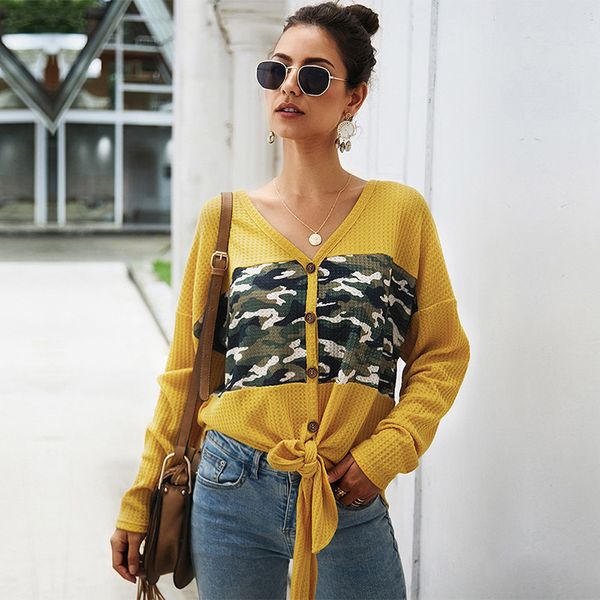 2021 new autumn winter camouflage print women casual full sleeve v-neck knitted w8uy, White
2021 new autumn winter camouflage print women casual full sleeve v-neck knitted w8uy, White