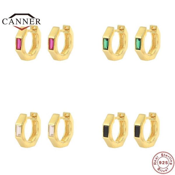 hoop & huggie canner luxury colorful zircon 925 sterling silver piercing cartilage round circle earrings for women jewelry gifts, Golden;silver
hoop & huggie canner luxury colorful zircon 925 sterling silver piercing cartilage round circle earrings for women jewelry gifts, Golden;silver