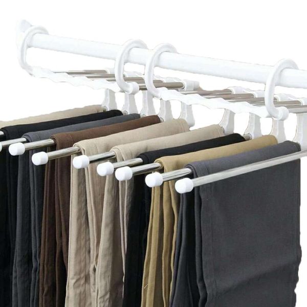 hangers & racks 2021 est fashion 5 in 1 pant rack shelves stainless steel clothes multi-functional wardrobe portable hanger
hangers & racks 2021 est fashion 5 in 1 pant rack shelves stainless steel clothes multi-functional wardrobe portable hanger
