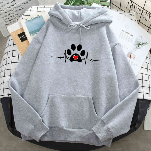 men's and women's long sved hooded sweatshirts, cloth printed with heartbeat, lovely cat claws, casual, polar loose, with pockets,, Black
men's and women's long sved hooded sweatshirts, cloth printed with heartbeat, lovely cat claws, casual, polar loose, with pockets,, Black
