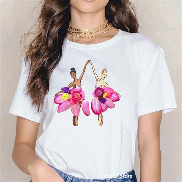 novelty black girl dancers womens t shirt wearing flower dresses print funny women kawaii custom white vogue
novelty black girl dancers womens t shirt wearing flower dresses print funny women kawaii custom white vogue