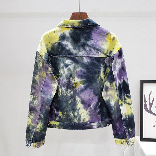 streetwear fashion gradient color denim jacket coat women loose short multicolor tie dye jeans jackets female korean outerwear d15r, Black;brown
streetwear fashion gradient color denim jacket coat women loose short multicolor tie dye jeans jackets female korean outerwear d15r, Black;brown