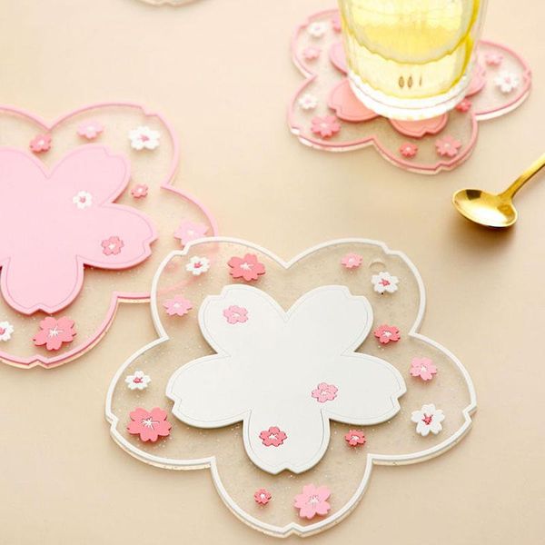 mats & pads pvc cup mat bowl pad waterproof heat insulation sakura flower table anti-skid tea milk mug coffee
mats & pads pvc cup mat bowl pad waterproof heat insulation sakura flower table anti-skid tea milk mug coffee