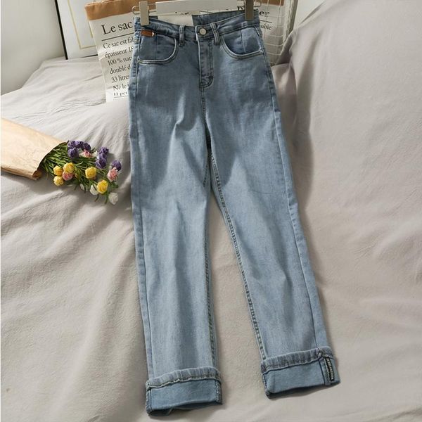 2021 new blue denim jeans spring fashion high waist quality fz295 female ladiesmujer full length pants
2021 new blue denim jeans spring fashion high waist quality fz295 female ladiesmujer full length pants