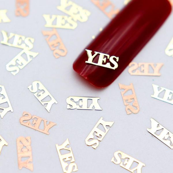 nail art decorations 200pcs/bag golden letters accesoires fashion words decor brand logo slice, Silver;gold
nail art decorations 200pcs/bag golden letters accesoires fashion words decor brand logo slice, Silver;gold