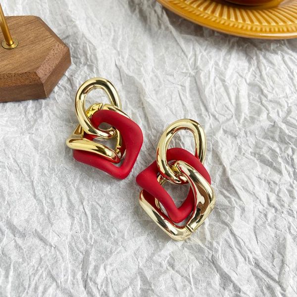 dangle & chandelier 52302europe and the united states geometric wind chain thick earrings creative personality hip-hop disco, Silver
dangle & chandelier 52302europe and the united states geometric wind chain thick earrings creative personality hip-hop disco, Silver