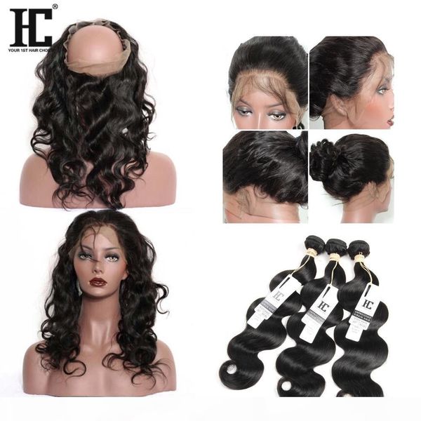 pre plucked 7a brazilian body wave hair weaves with closure 360 lace band frontal with 3 bundle 360 lace virgin human hair with bady hair, Black
pre plucked 7a brazilian body wave hair weaves with closure 360 lace band frontal with 3 bundle 360 lace virgin human hair with bady hair, Black