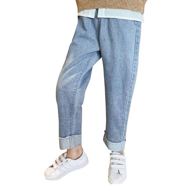 jeans for girls cuffs girl jeans child spring autumn kid casual style children's clothes 6 8 10 12 14, Blue
jeans for girls cuffs girl jeans child spring autumn kid casual style children's clothes 6 8 10 12 14, Blue