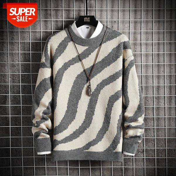 men's striped sweaters spring autumn winter clothes 2021 black pull oversize -4xl 5xl korea style casual standard pullovers #u81e, White;black
men's striped sweaters spring autumn winter clothes 2021 black pull oversize -4xl 5xl korea style casual standard pullovers #u81e, White;black