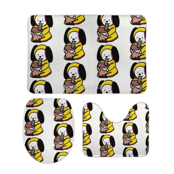 bath mats with boba 3pcs bathroom set non-slip rug print carpet doormats toilet seat cover fanart tea cute dog jim
bath mats with boba 3pcs bathroom set non-slip rug print carpet doormats toilet seat cover fanart tea cute dog jim