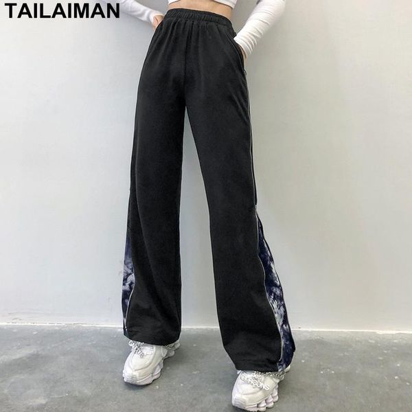 2021 fall style casual women's new fashion folds pink big pocket street trend straight leg pants trousers streetwear, Black;white
2021 fall style casual women's new fashion folds pink big pocket street trend straight leg pants trousers streetwear, Black;white