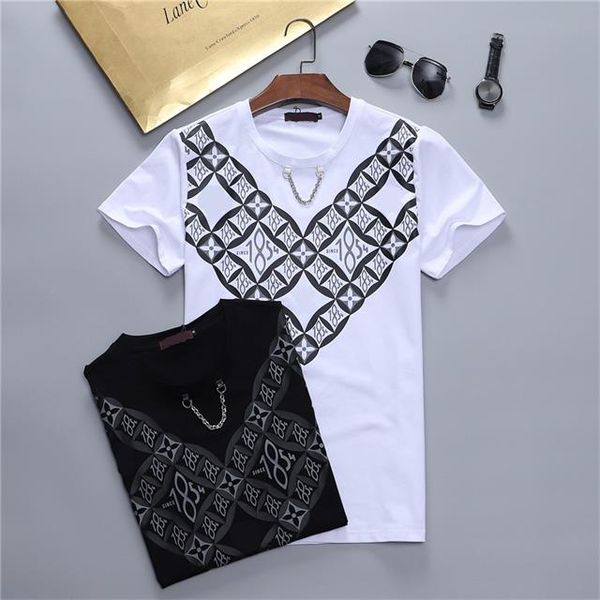2021 men's and women's fashion short tee casual street wear pure color printed cotton m-3xl#07, White;black
2021 men's and women's fashion short tee casual street wear pure color printed cotton m-3xl#07, White;black