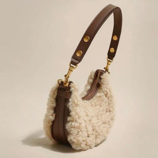 evening bags 2022 autumn and winter style real wool female bag shoulder underarm cute lamb
evening bags 2022 autumn and winter style real wool female bag shoulder underarm cute lamb