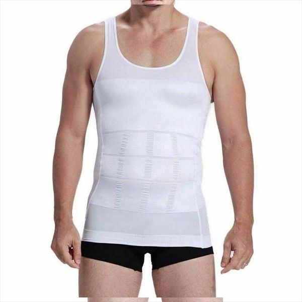 men body slimming tummy shaper vest underwear shapewear belly waist girdle shirt, White;black
men body slimming tummy shaper vest underwear shapewear belly waist girdle shirt, White;black