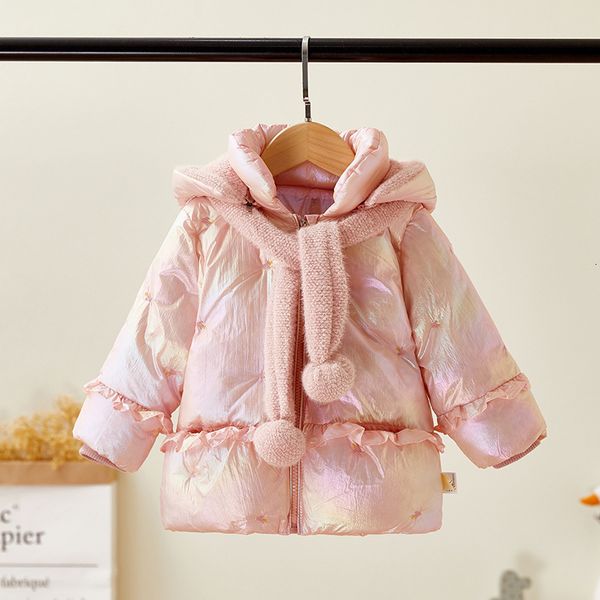 new gradient cotton clothes girls' winter children's coats thickened down trend, Blue;gray
new gradient cotton clothes girls' winter children's coats thickened down trend, Blue;gray
