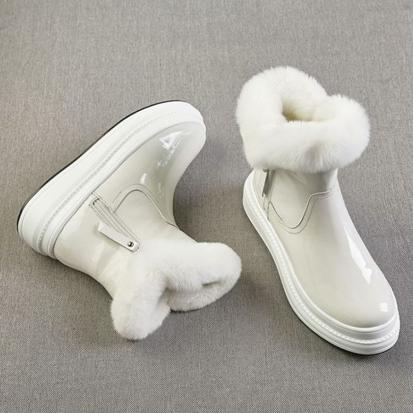woman snow boots fashion platform warm plush fur winter shoes woman zip high heel ankle boot casual footwear size 34-40, Black
woman snow boots fashion platform warm plush fur winter shoes woman zip high heel ankle boot casual footwear size 34-40, Black