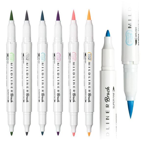 mildliner double headed highlighter soft brush painting drawing pen color marker pen office school supplies japanese st jllizy
mildliner double headed highlighter soft brush painting drawing pen color marker pen office school supplies japanese st jllizy