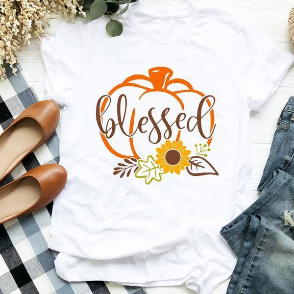 women lady floral pumpkin 90s fall halloween thanksgiving print womens clothes shirt t tee for tshirt female graphic t-shirt, White
women lady floral pumpkin 90s fall halloween thanksgiving print womens clothes shirt t tee for tshirt female graphic t-shirt, White
