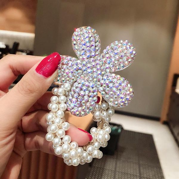 hair clips & barrettes fashion red flower elastic bands crystal rhinestone pearl hairbands luxury jewelry headpiece accessories for women, Golden;silver
hair clips & barrettes fashion red flower elastic bands crystal rhinestone pearl hairbands luxury jewelry headpiece accessories for women, Golden;silver