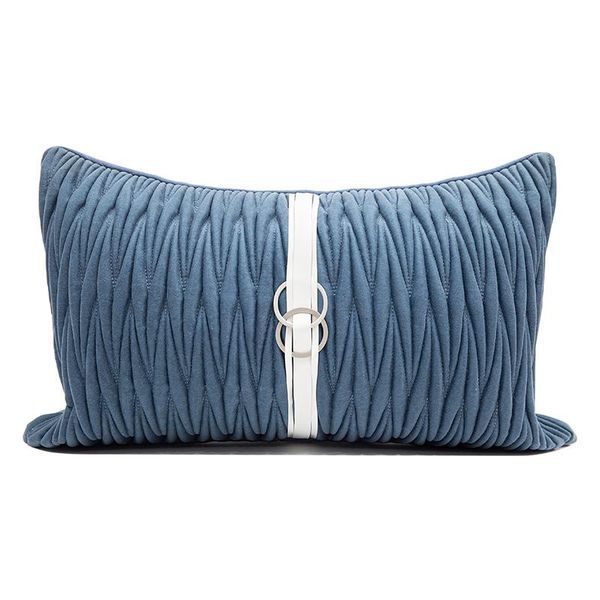 cushion/decorative pillow modern solid blue plaid cushion cover set metal circle simple design home decor luxury square throw pillowcase
cushion/decorative pillow modern solid blue plaid cushion cover set metal circle simple design home decor luxury square throw pillowcase