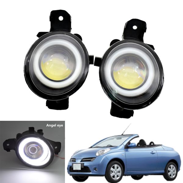 angel eye fog light assembly for nissan micra march c+c (k12) convertible 2005-2015 car front bumper fog lamp halo ring drl 12v
angel eye fog light assembly for nissan micra march c+c (k12) convertible 2005-2015 car front bumper fog lamp halo ring drl 12v