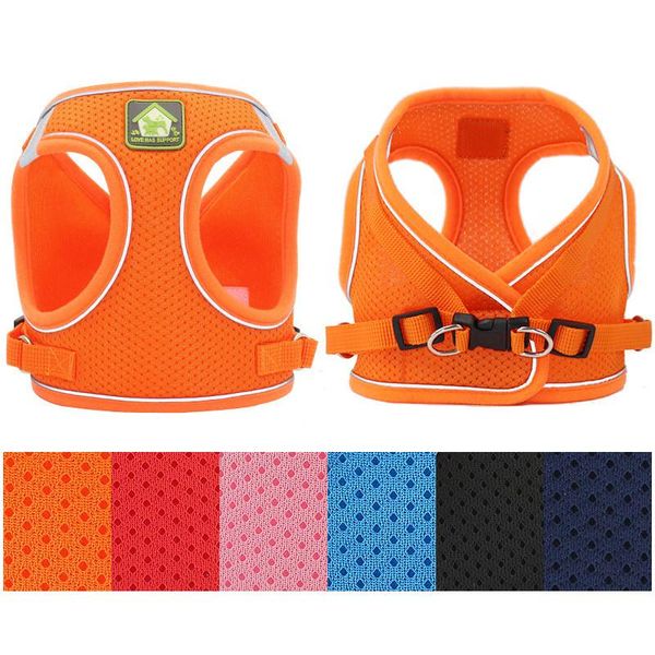 dog collars & leashes solid color pet harness set adjustable soft breathable mesh vest cat walking reflective chest large accessories
dog collars & leashes solid color pet harness set adjustable soft breathable mesh vest cat walking reflective chest large accessories
