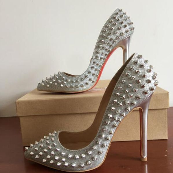 dress shoes so kate pumps women red high heel rivets wedding 8cm 10cm 12cm pointed toe thin heels 35-43, Black
dress shoes so kate pumps women red high heel rivets wedding 8cm 10cm 12cm pointed toe thin heels 35-43, Black