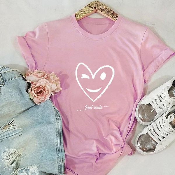 women's t-shirt funny simple stroke printing 100%cotton o-neck casual 90's ulzzang harajuku graphic, White
women's t-shirt funny simple stroke printing 100%cotton o-neck casual 90's ulzzang harajuku graphic, White