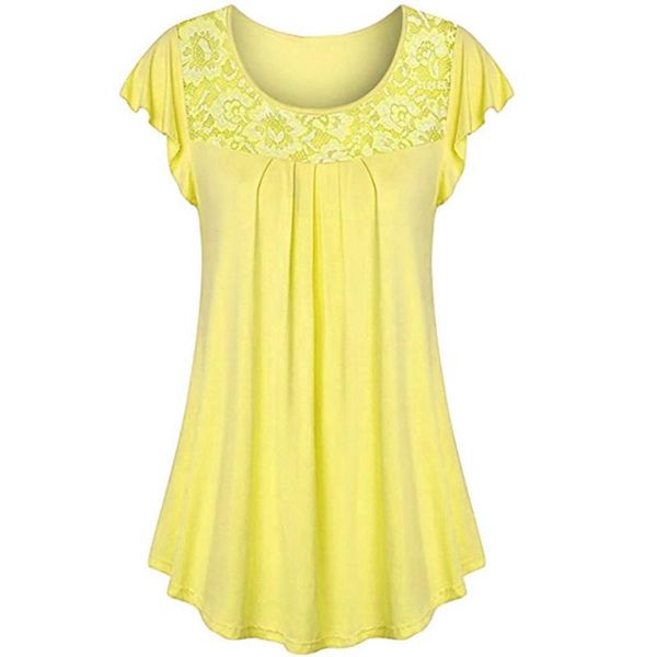 women's blouses & shirts summer fashion plus size womens and women lace solid splicing o-neck short sleeve blouse vetement femme 2021, White
women's blouses & shirts summer fashion plus size womens and women lace solid splicing o-neck short sleeve blouse vetement femme 2021, White