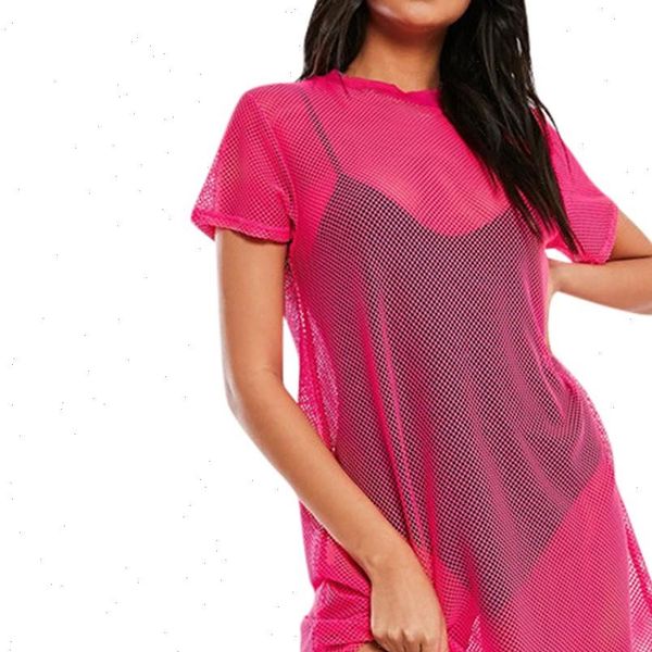 ms. mesh beach short sleeve mini dress womens short sleeve perspective hollow nightclub skinny dress robe femme 40, Black;gray
ms. mesh beach short sleeve mini dress womens short sleeve perspective hollow nightclub skinny dress robe femme 40, Black;gray