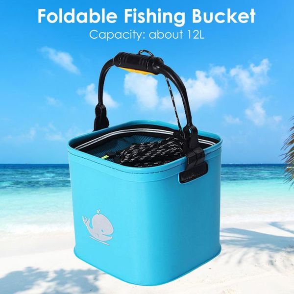 fishing accessories outdoor folding bucket portable water container with net fish square row
fishing accessories outdoor folding bucket portable water container with net fish square row