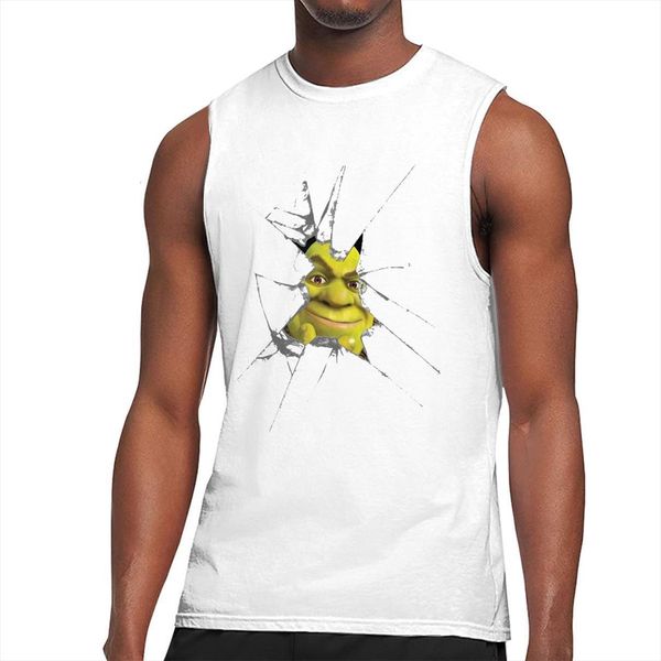 shrek comedy film breaks the fourth wall tank breathable men sportwear shirt sport undershirt casual streetwear, White;black
shrek comedy film breaks the fourth wall tank breathable men sportwear shirt sport undershirt casual streetwear, White;black