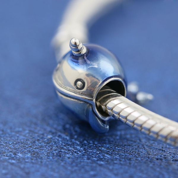 100% solid 925 sterling silver summer collection shimmering narwhal charm bead fits european pandora style jewelry charm bracelets, Black
100% solid 925 sterling silver summer collection shimmering narwhal charm bead fits european pandora style jewelry charm bracelets, Black