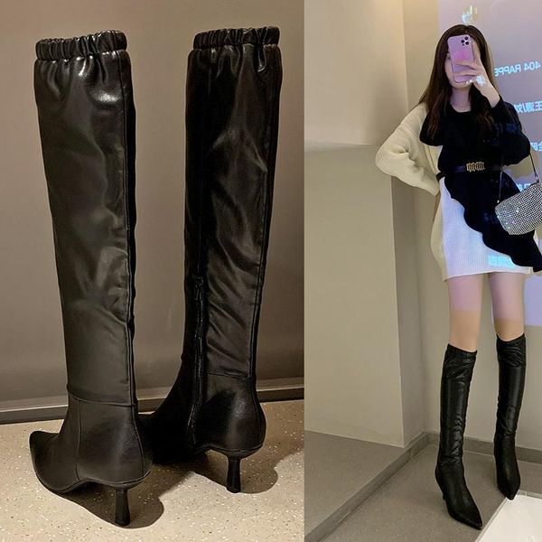 boots women 2021 thigh high heels female shoes luxury designer zipper rubber over-the-knee black leather ladi
boots women 2021 thigh high heels female shoes luxury designer zipper rubber over-the-knee black leather ladi