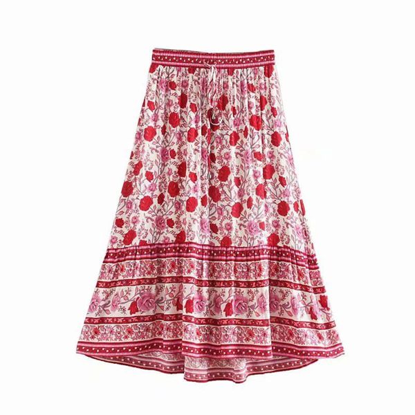 skirts vintage hippie floral print tassel skirt women high elestic waist rayon cotton femme summer clothes boho beach, Black
skirts vintage hippie floral print tassel skirt women high elestic waist rayon cotton femme summer clothes boho beach, Black