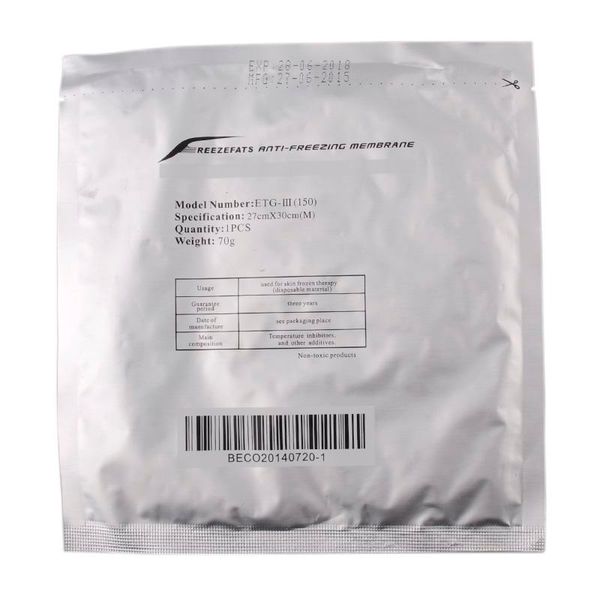 antie membrane 27*30cm 34*42cm antiing membrane anti-ing membrane pad for cryotherapy
antie membrane 27*30cm 34*42cm antiing membrane anti-ing membrane pad for cryotherapy