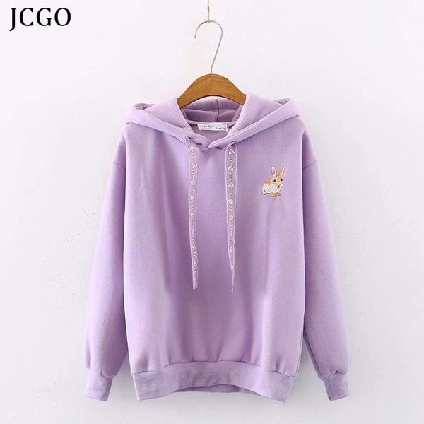 women's hoodies & sweatshirts jcgo women hoodie pullover hooded embroidered flowers loose long sleeve fleece winter casual warm femal, Black
women's hoodies & sweatshirts jcgo women hoodie pullover hooded embroidered flowers loose long sleeve fleece winter casual warm femal, Black