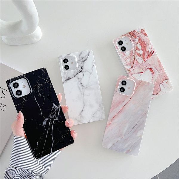 cell phone pouches luxury square marble case for 11 12 pro max xs xr 7 plus soft imd silicone bumper shockproof cover
cell phone pouches luxury square marble case for 11 12 pro max xs xr 7 plus soft imd silicone bumper shockproof cover