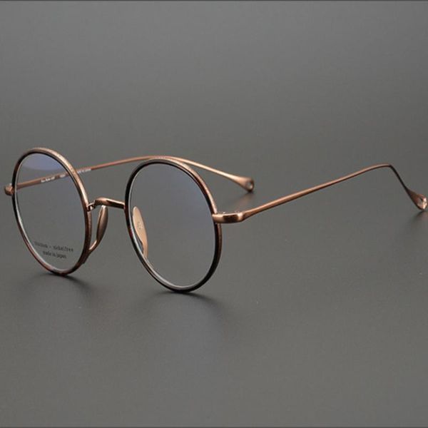fashion sunglasses frames ultralight pure titanium eyeglasses women retro round frame optical eyewear clear lens prescription vintage myopia, Black
fashion sunglasses frames ultralight pure titanium eyeglasses women retro round frame optical eyewear clear lens prescription vintage myopia, Black
