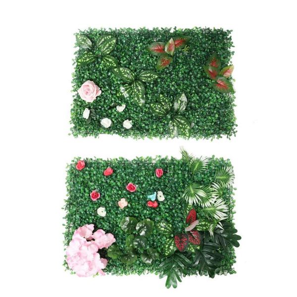 decorative flowers & wreaths 40*60cm artificial hedges panels garden decor privacy screen landscape lawn plant wall decoration
decorative flowers & wreaths 40*60cm artificial hedges panels garden decor privacy screen landscape lawn plant wall decoration
