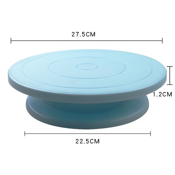 plastic cake plate turntable rotating anti-skid round cake stand cake decorating rotary table kitchen diy pan baking tool
plastic cake plate turntable rotating anti-skid round cake stand cake decorating rotary table kitchen diy pan baking tool