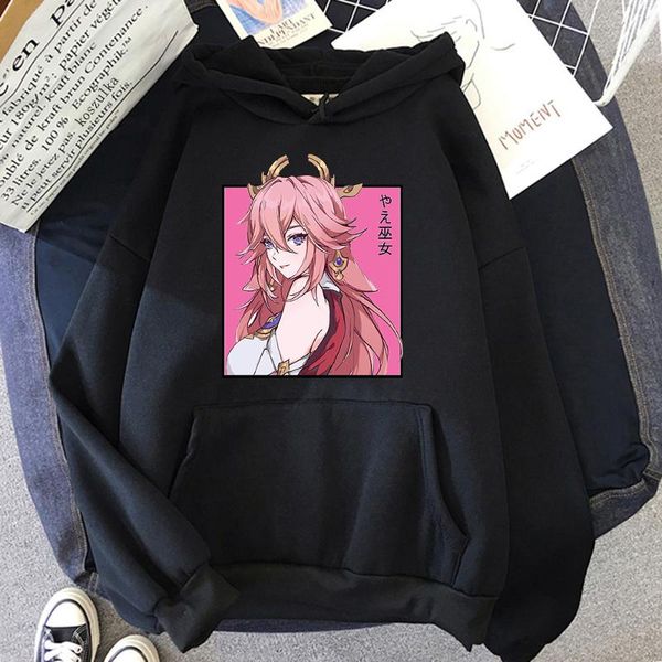 women's hoodies & sweatshirts yae miko hoodie women harajuku graphic kawaii genshin impact winter funny pullover hoody, Black
women's hoodies & sweatshirts yae miko hoodie women harajuku graphic kawaii genshin impact winter funny pullover hoody, Black