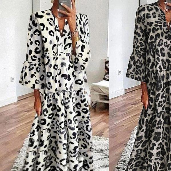 clothes women leopard print v neck maxi dress girls 2021 fashion long sleeve loose dresses woman party night winter vestido, Gray
clothes women leopard print v neck maxi dress girls 2021 fashion long sleeve loose dresses woman party night winter vestido, Gray