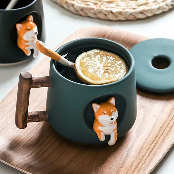 mugs creative embossed dog coffee with lid spoon cute cartoon water milk tea cups friends copo drinkware
mugs creative embossed dog coffee with lid spoon cute cartoon water milk tea cups friends copo drinkware