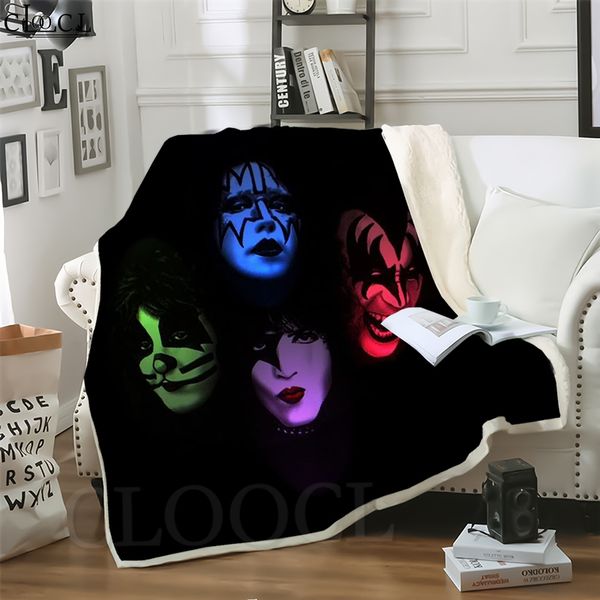 cloocl pop metal kiss band 3d print street style conditioning blanket sofa teens bedding throw blankets plush quilt
cloocl pop metal kiss band 3d print street style conditioning blanket sofa teens bedding throw blankets plush quilt