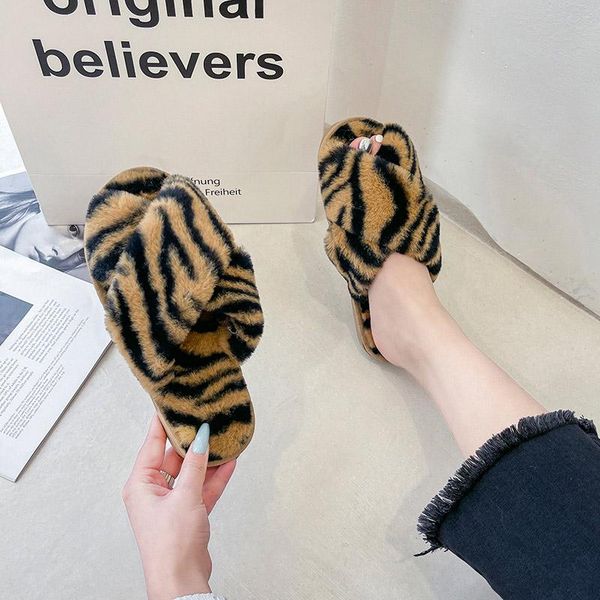 slippers winter women female leopard cross warm plush indoor shoes 2021 ladies bedroom flat shoe women's footwear, Black
slippers winter women female leopard cross warm plush indoor shoes 2021 ladies bedroom flat shoe women's footwear, Black