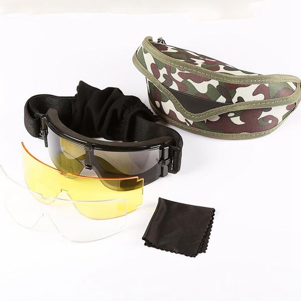 2020 new hiking cycling sun glasses x800 tactical windproof anti-frog hunting goggles 3 color lens, Black
2020 new hiking cycling sun glasses x800 tactical windproof anti-frog hunting goggles 3 color lens, Black