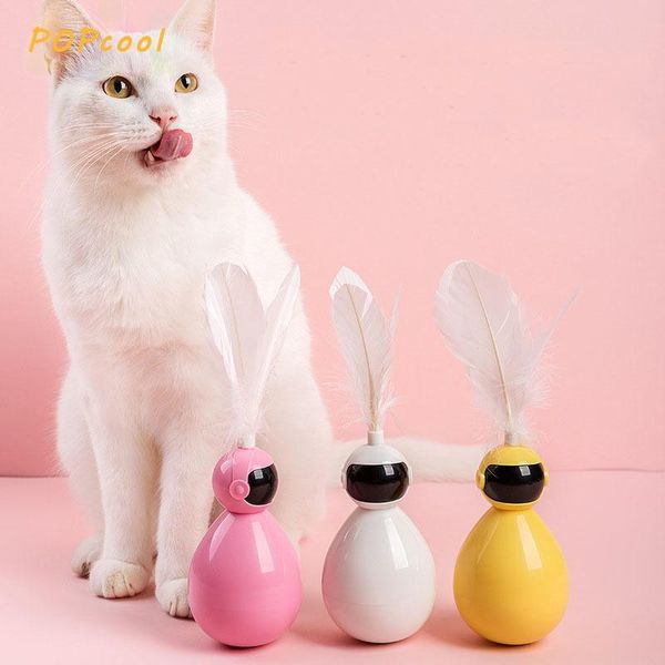cat toys pet tumbler interactive feather toy kitten plastic play balls for catch cats training home chasing game supplies
cat toys pet tumbler interactive feather toy kitten plastic play balls for catch cats training home chasing game supplies